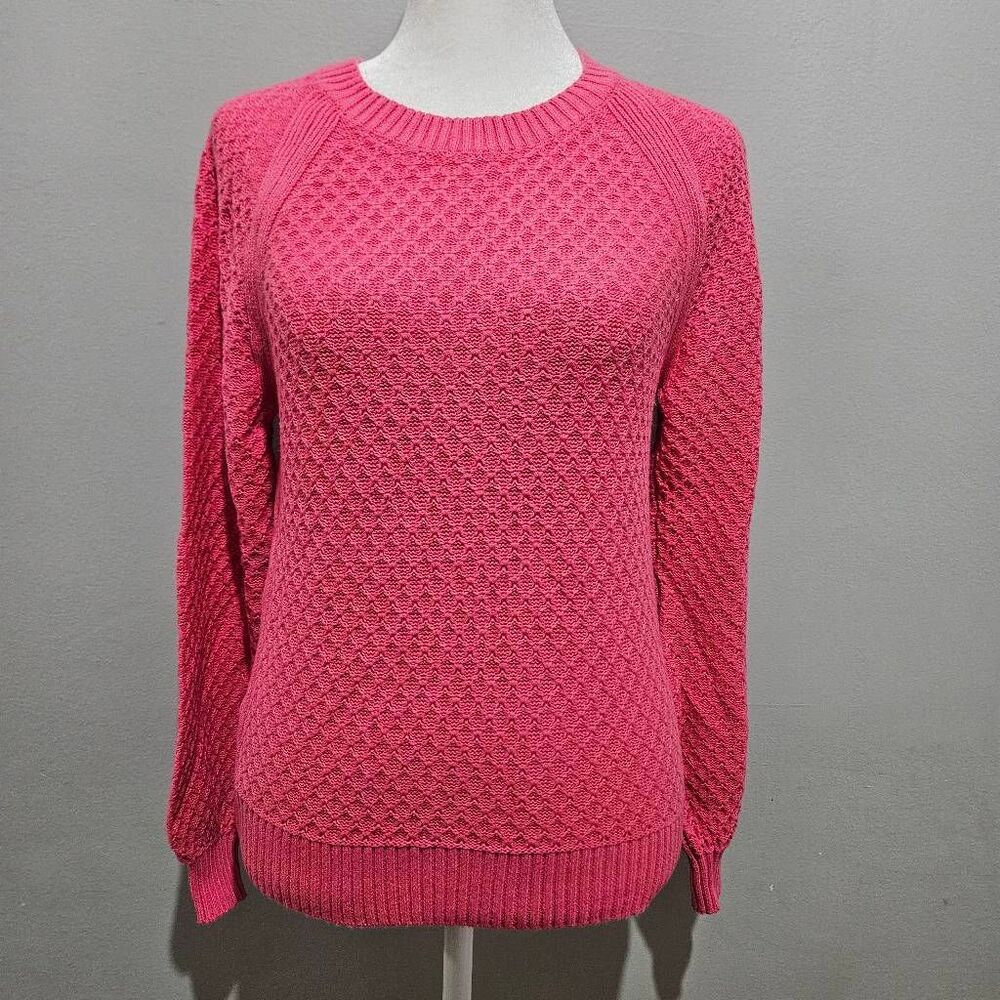Loft Pink Long Sleeve Sweater Size XS